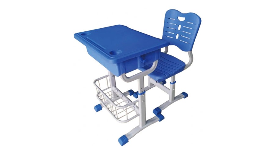 套管升降带篮课桌椅 RH-C015