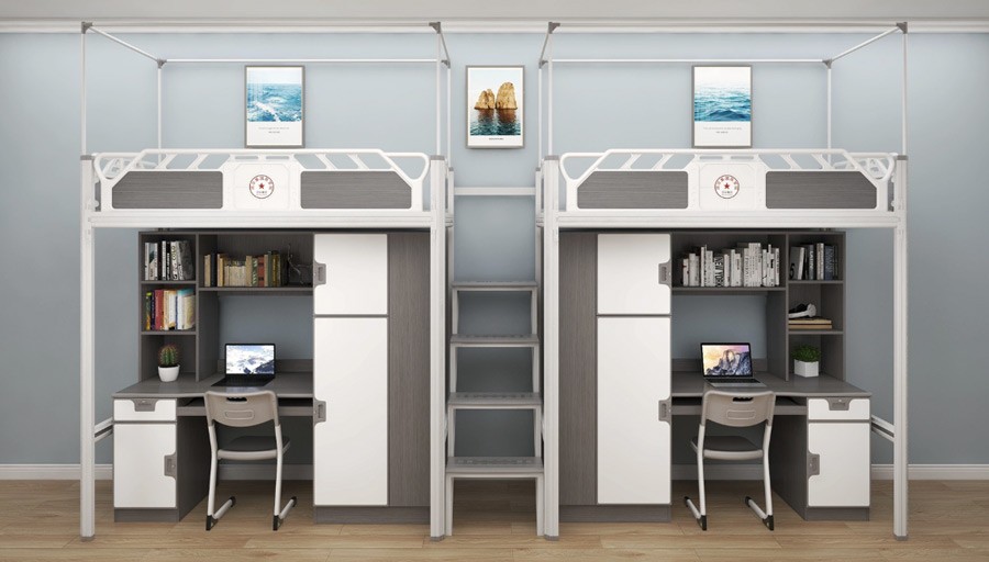 两连两人位中梯组合床 RH-B002