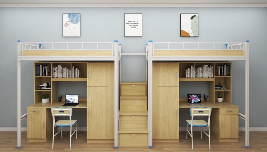 两连两人位中梯组合床 RH-B008