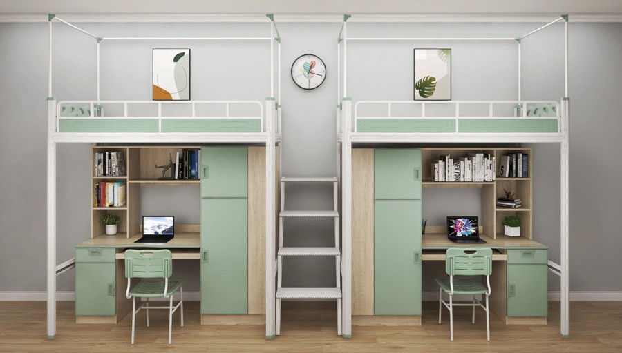 两连两人位中梯组合床 RH-B005