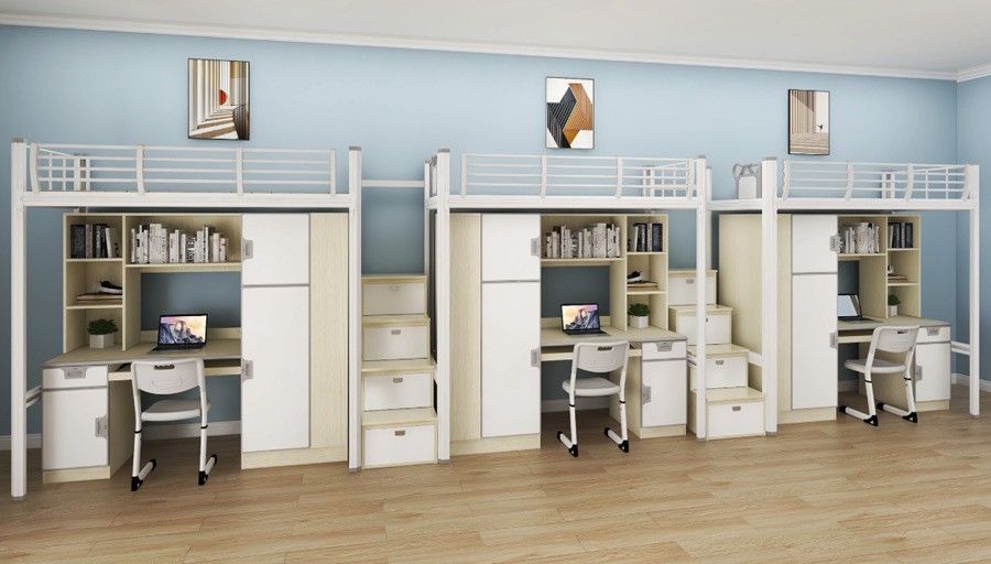 三连三人位中梯组合床 RH-B016